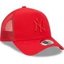 cepice-zaoblena-zadne-zvire-cervena-snapback-a-frame-tonal-mesh-new-york-yankees-mlb-new-era