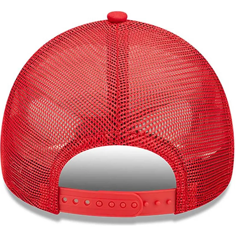 cepice-zaoblena-zadne-zvire-cervena-snapback-a-frame-tonal-mesh-new-york-yankees-mlb-new-era