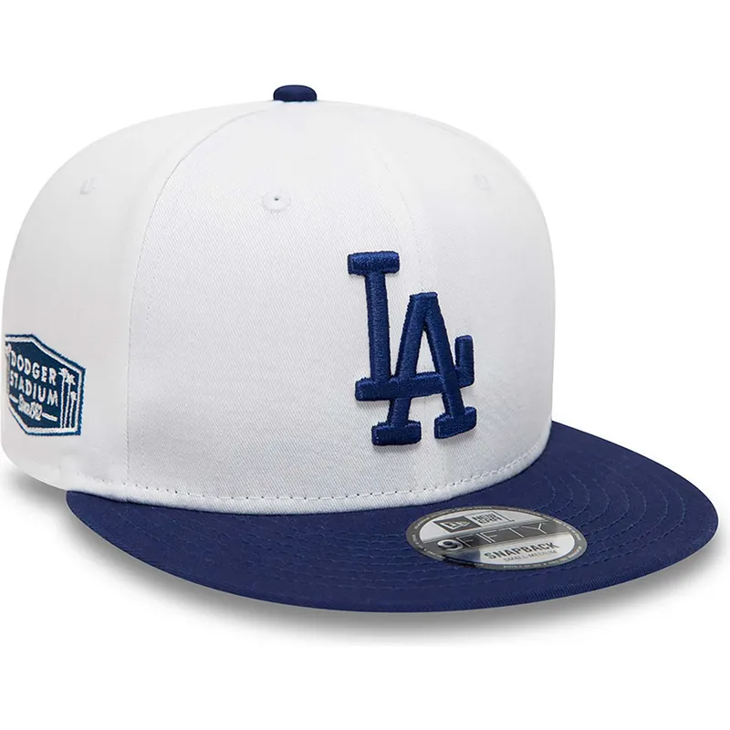 cepice-rovna-bila-snapback-9fifty-crown-patches-los-angeles-dodgers-mlb-new-era