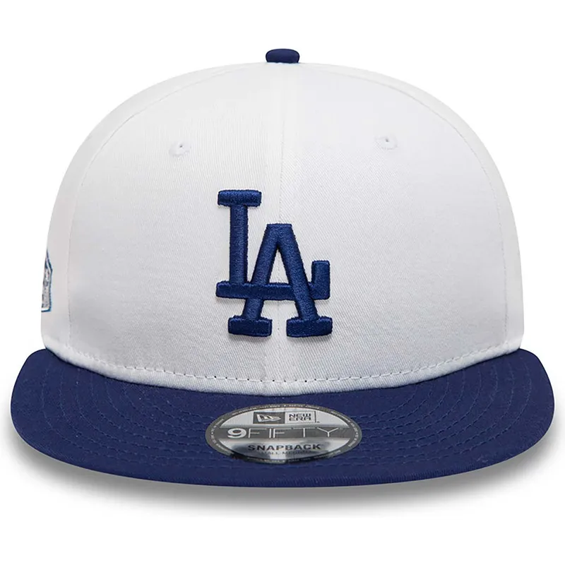 cepice-rovna-bila-snapback-9fifty-crown-patches-los-angeles-dodgers-mlb-new-era