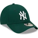 cepice-zaoblena-zelena-nastavitelny-9forty-league-essential-new-york-yankees-mlb-new-era