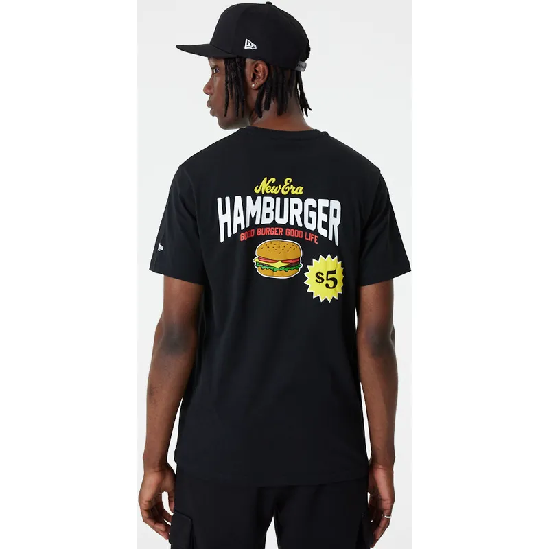 tricka-kratky-rukav-cerna-good-burger-good-life-food-graphic-new-era