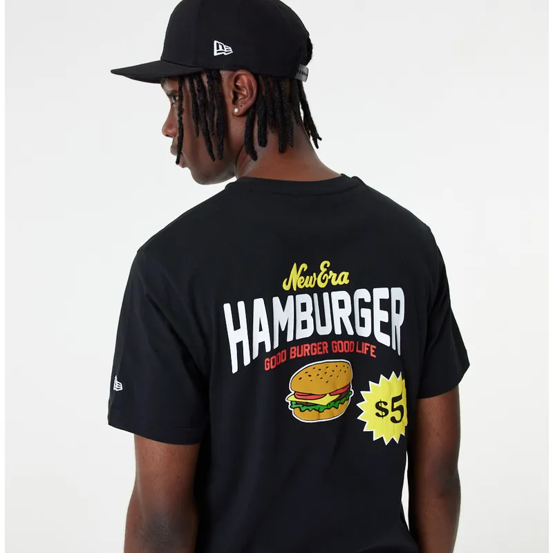 tricka-kratky-rukav-cerna-good-burger-good-life-food-graphic-new-era