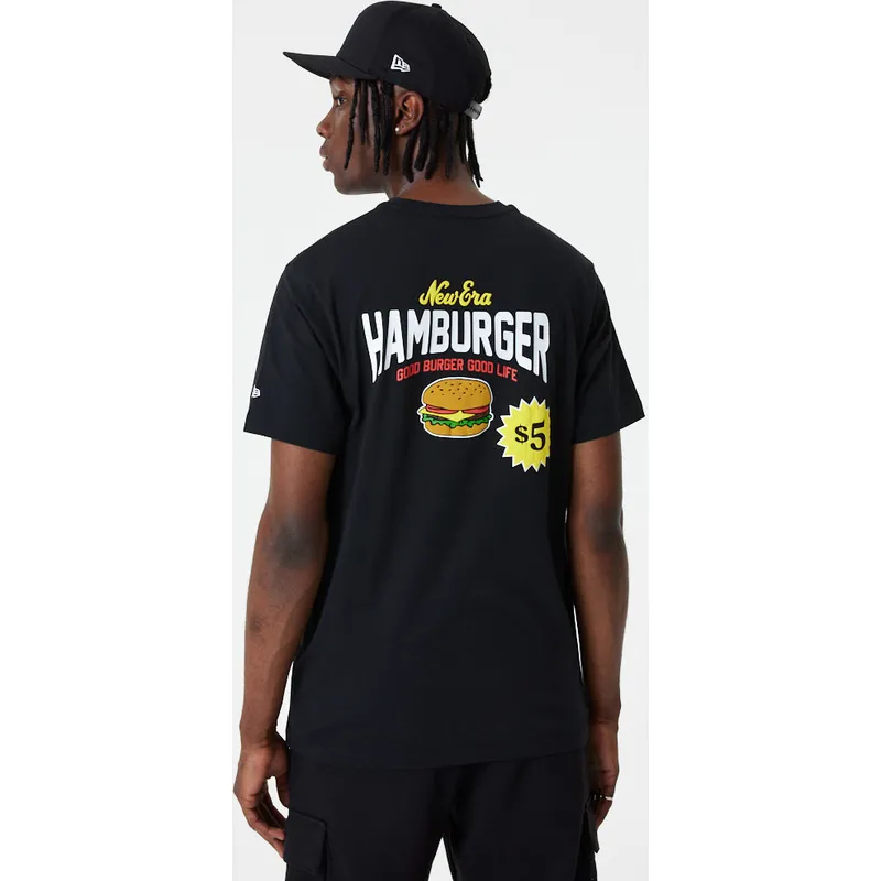 tricka-kratky-rukav-cerna-good-burger-good-life-food-graphic-new-era