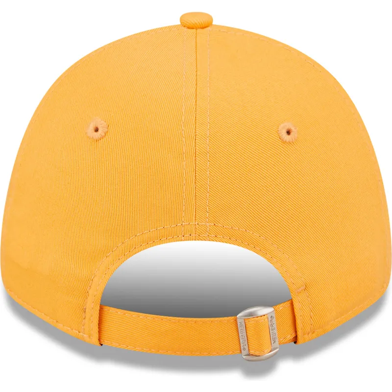 cepice-zaoblena-oranzova-nastavitelny-pro-deti-9forty-league-essential-new-york-yankees-mlb-new-era