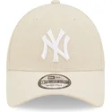 cepice-zaoblena-bezova-nastavitelny-9forty-linen-new-york-yankees-mlb-new-era