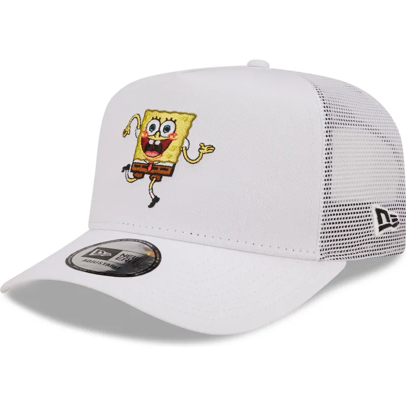 cepice-zaoblena-bila-snapback-a-frame-spongebob-new-era