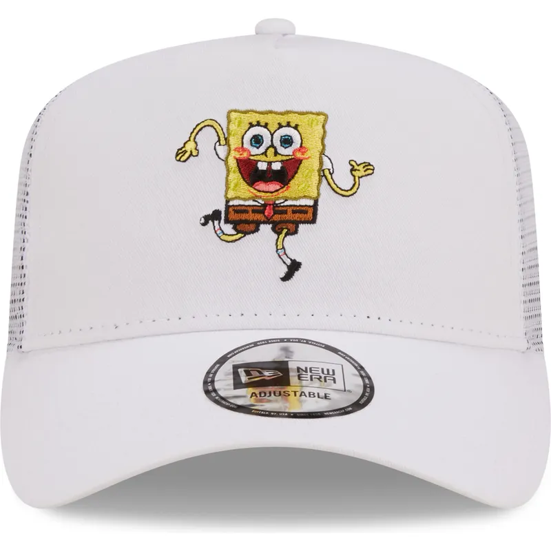 cap-zaoblena-white-snapback-a-frame-bob-esponja-new-era cap-zaoblena-white-snapback-a-frame-bob-esponja-new-era