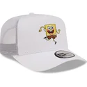 cepice-zaoblena-bila-snapback-a-frame-spongebob-new-era