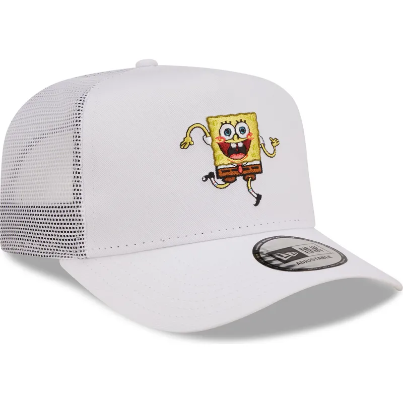 cepice-zaoblena-bila-snapback-a-frame-spongebob-new-era