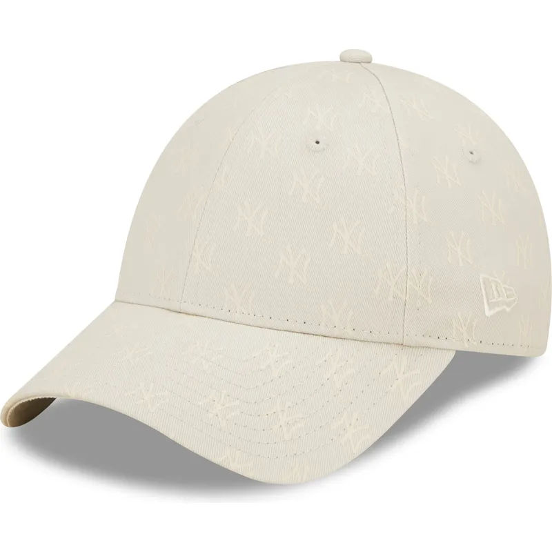 cepice-zaoblena-bezova-nastavitelny-9forty-monogram-new-york-yankees-mlb-new-era