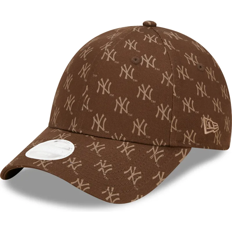 cepice-zaoblena-hneda-nastavitelny-9forty-monogram-new-york-yankees-mlb-new-era