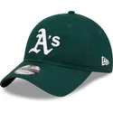 cepice-zaoblena-zelena-nastavitelny-9twenty-league-essential-oakland-athletics-mlb-new-era