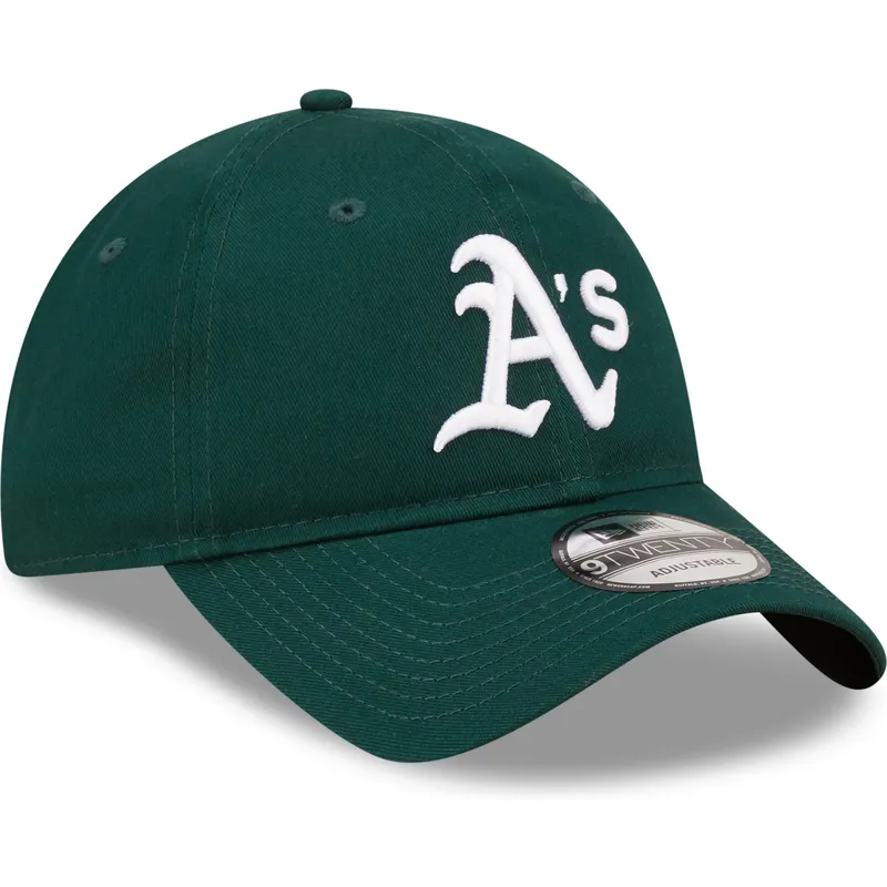 cepice-zaoblena-zelena-nastavitelny-9twenty-league-essential-oakland-athletics-mlb-new-era