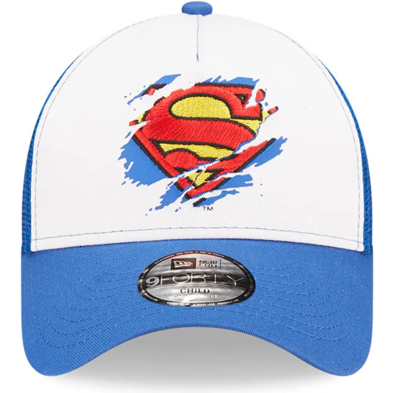 cepice-zaoblena-modra-snapback-pro-deti-a-frame-superman-dc-comics-new-era cepice-zaoblena-modra-snapback-pro-deti-a-frame-superman-dc-comics-new-era