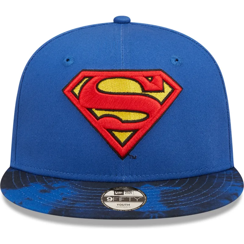 cepice-rovna-modra-snapback-pro-deti-9fifty-superman-dc-comics-new-era