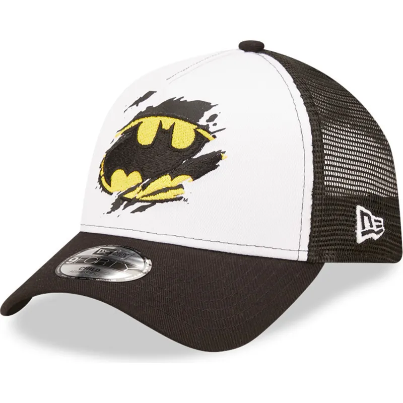cepice-zaoblena-cerna-snapback-pro-deti-a-frame-batman-dc-comics-new-era