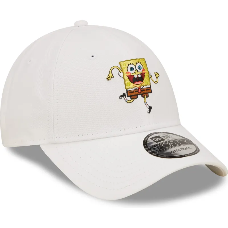 cepice-zaoblena-bila-nastavitelny-9forty-spongebob-new-era