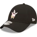 cepice-zaoblena-cerna-nastavitelny-9forty-spongebob-a-patrik-hvezda-new-era