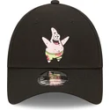 cepice-zaoblena-cerna-nastavitelny-9forty-spongebob-a-patrik-hvezda-new-era