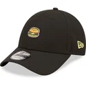 schwarze-verstellbare-curved-cap-good-burger-good-life-9forty-food-icon-von-new-era