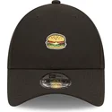 schwarze-verstellbare-curved-cap-good-burger-good-life-9forty-food-icon-von-new-era