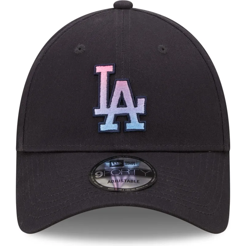 cepice-zaoblena-namornicka-modra-nastavitelny-9forty-gradient-infill-los-angeles-dodgers-mlb-new-era