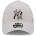 new-era-new-york-yankees-mlb-9forty-seasonal-infill-verstellbare-graue-kappe