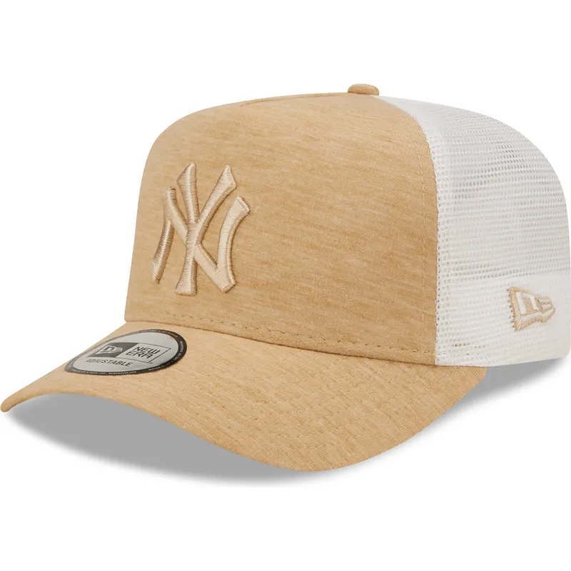 cepice-zaoblena-hneda-nastavitelny-a-frame-jersey-essential-new-york-yankees-mlb-new-era