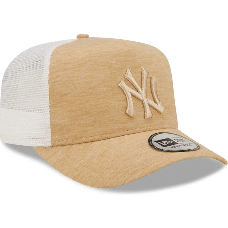 cepice-zaoblena-hneda-nastavitelny-a-frame-jersey-essential-new-york-yankees-mlb-new-era