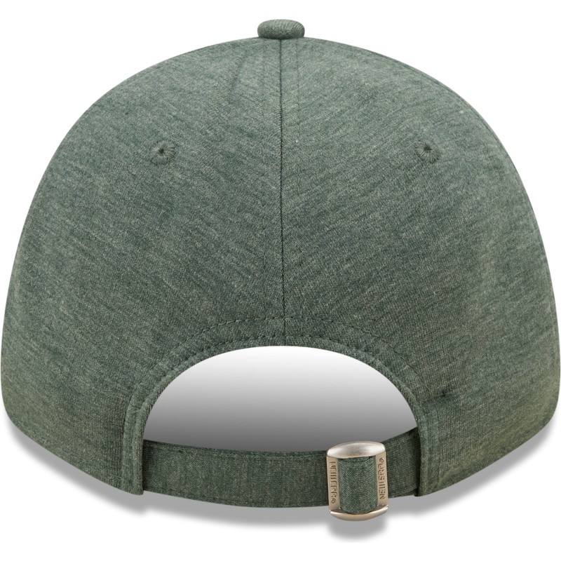new-era-curved-brim-green-logo-9forty-jersey-essential-new-york-yankees-mlb-green-adjustable-cap