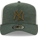 new-era-new-york-yankees-mlb-a-frame-jersey-essential-grune-trucker-kappe-mit-grunem-logo