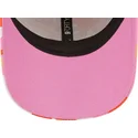 new-era-new-york-yankees-mlb-9forty-all-over-print-seasonal-verstellbare-rosa-kappe-mit-gebogenem-schirm