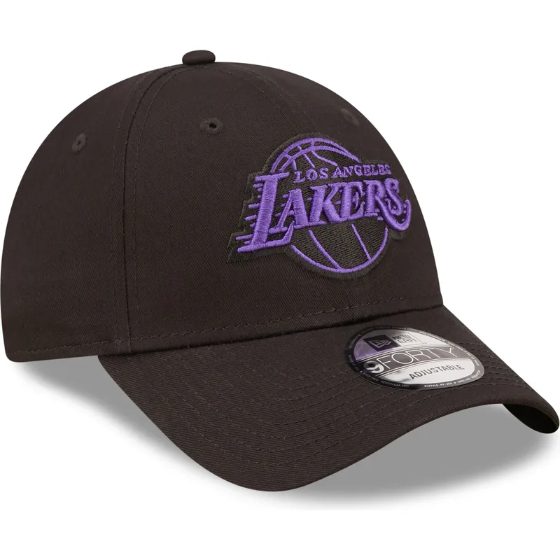 cepice-zaoblena-cerna-nastavitelny-9forty-neon-outline-los-angeles-lakers-nba-new-era
