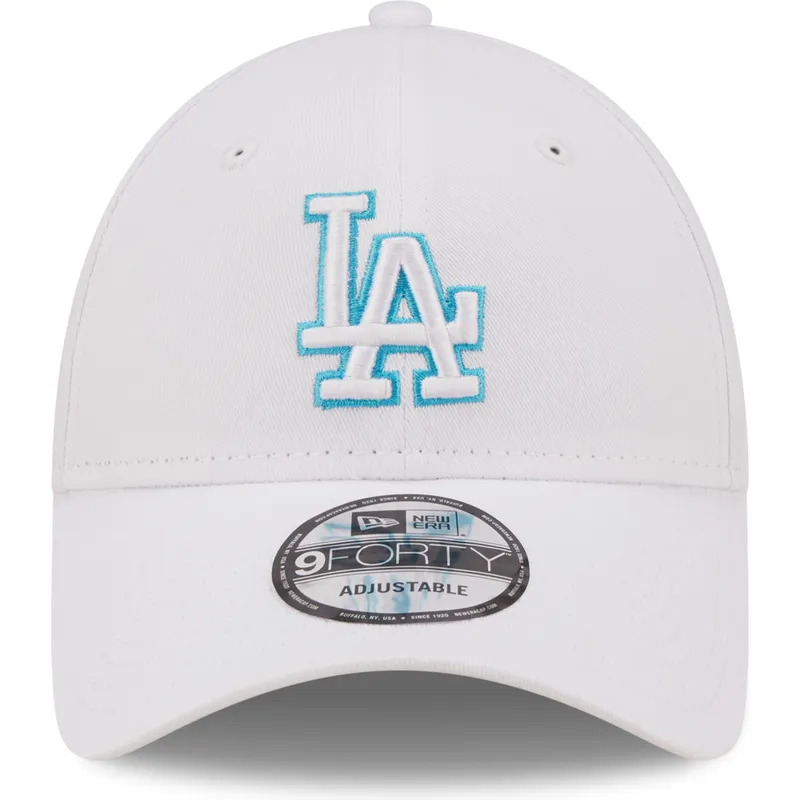 cepice-zaoblena-bila-nastavitelny-9forty-neon-outline-los-angeles-dodgers-mlb-new-era