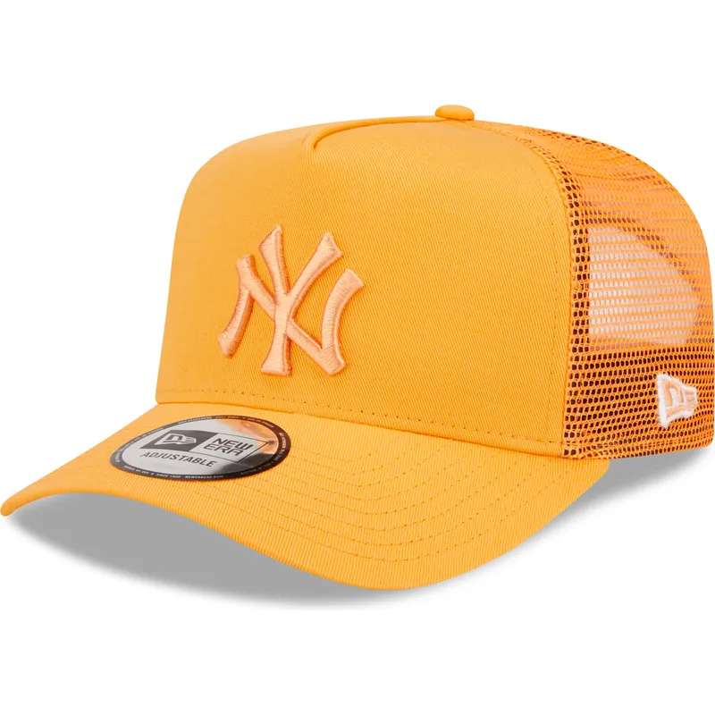 cap-zaoblena-orange-snapback-a-frame-tonal-mesh-new-york-yankees-mlb-new-era
