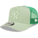 cepice-zaoblena-zelena-snapback-a-frame-tonal-mesh-new-york-yankees-mlb-new-era