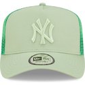 new-era-green-logo-a-frame-tonal-mesh-new-york-yankees-mlb-light-green-trucker-hat