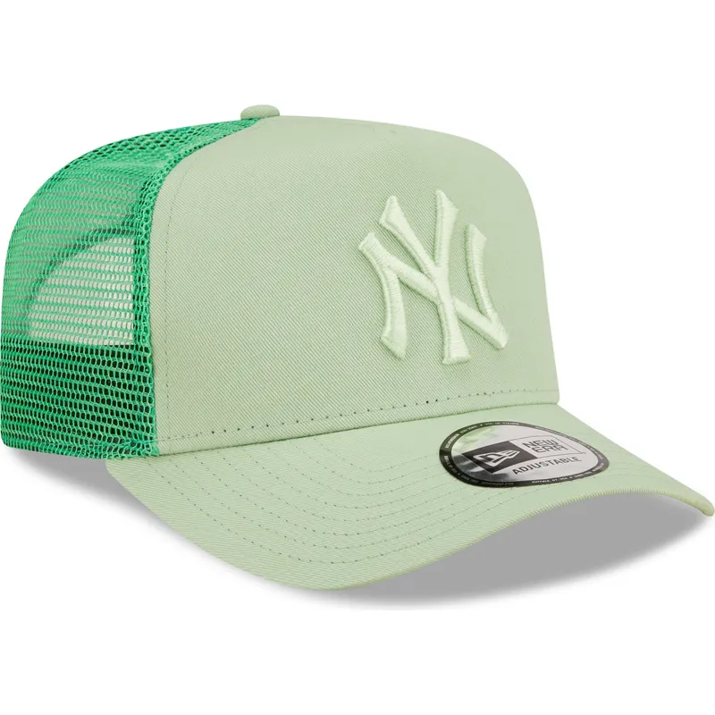 cepice-zaoblena-zelena-snapback-a-frame-tonal-mesh-new-york-yankees-mlb-new-era
