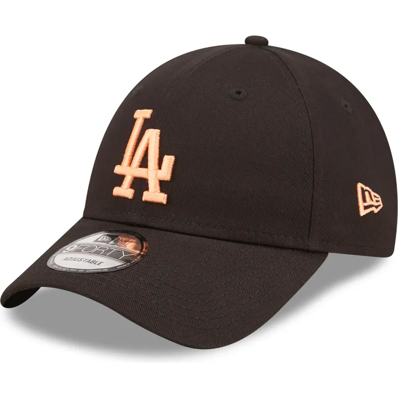 cepice-zaoblena-cerna-nastavitelny-9forty-league-essential-los-angeles-dodgers-mlb-new-era