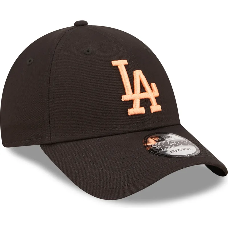 cepice-zaoblena-cerna-nastavitelny-9forty-league-essential-los-angeles-dodgers-mlb-new-era