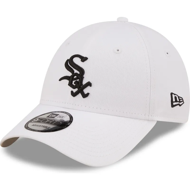 cepice-zaoblena-bila-nastavitelny-9forty-league-essential-chicago-white-sox-mlb-new-era