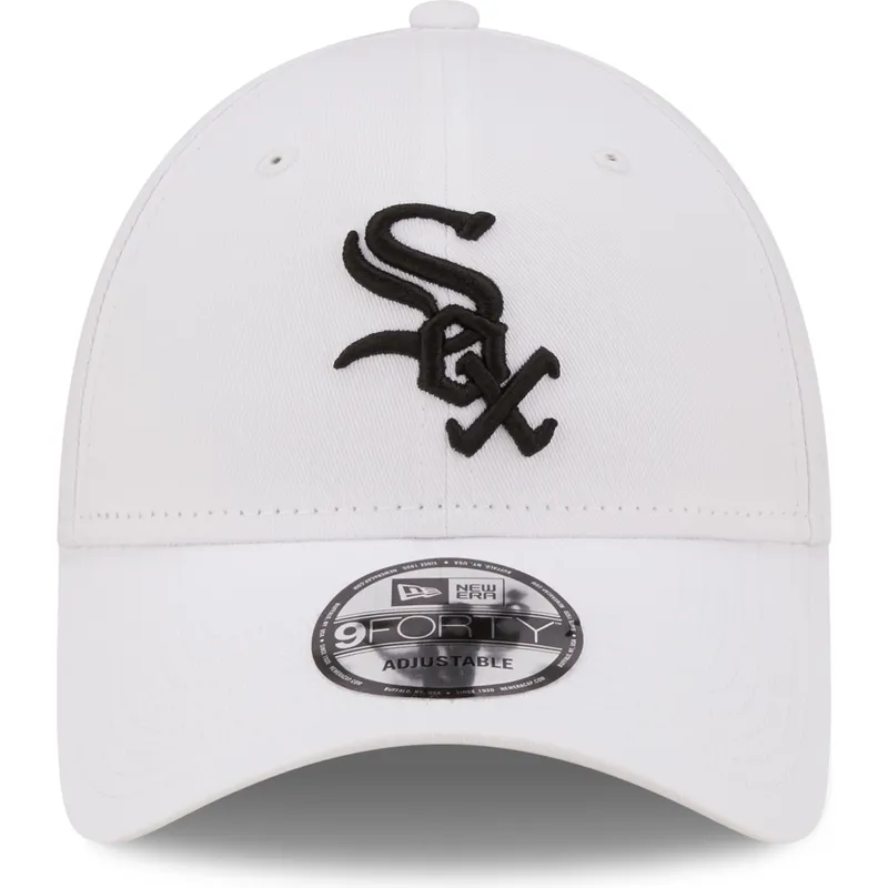 cepice-zaoblena-bila-nastavitelny-9forty-league-essential-chicago-white-sox-mlb-new-era