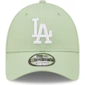 cepice-zaoblena-zelena-nastavitelny-9forty-league-essential-los-angeles-dodgers-mlb-new-era