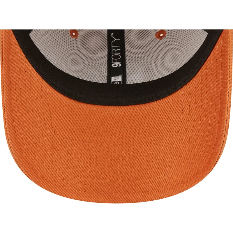 cepice-zaoblena-oranzova-nastavitelny-9forty-league-essential-new-york-yankees-mlb-new-era