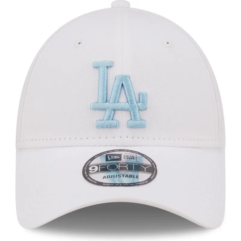 cepice-zaoblena-bila-nastavitelny-9forty-league-essential-los-angeles-dodgers-mlb-new-era