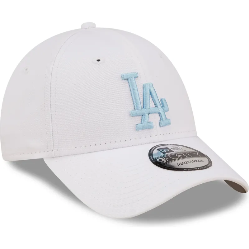 cepice-zaoblena-bila-nastavitelny-9forty-league-essential-los-angeles-dodgers-mlb-new-era