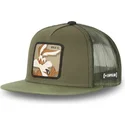 cepice-rovna-zelena-snapback-casf-wi4-kojot-looney-tunes-capslab