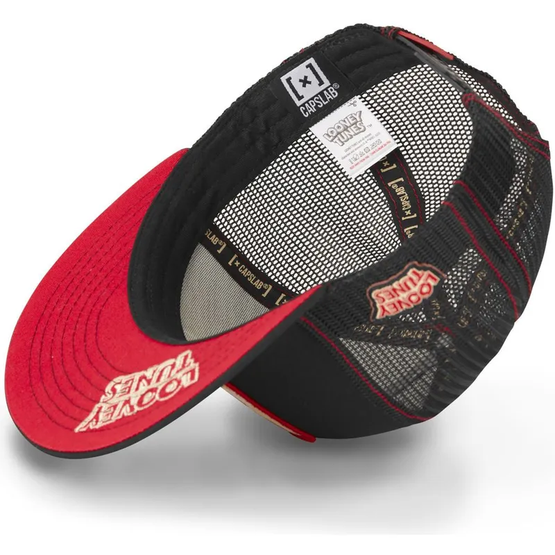 cepice-rovna-zadne-zvire-cerna-snapback-coyote-casf-wi3-looney-tunes-kojot-looney-tunes-capslab