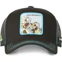 cepice-zaoblena-cerna-snapback-re3-rick-a-morty-capslab